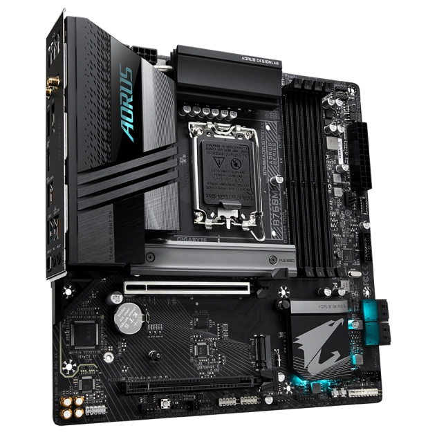 Mainboard Gigabyte B760M Aorus Pro AX (rev. 1.x) | Intel B760, Socket 1700, Micro ATX, 4 khe DDR5